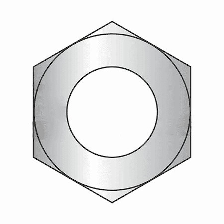 Newport Fasteners Hex Nut, M3-0.5, Stainless Steel, Not Graded, Plain, 2.40 mm Ht, 5000 PK 104702-BR-5000